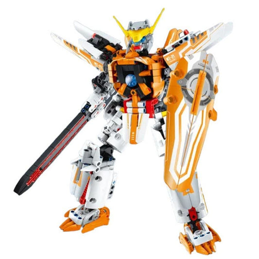 Robot Mech Warrior Naranja iMMaster – 833 piezas articuladas