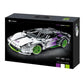 Super Coche Blanco y Violeta RC iMMaster – 1773 piezas 1:10