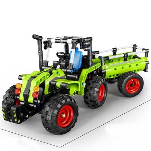 Tractor Agrícola 2 en 1 iMMaster – 348 piezas realistas