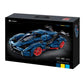 Coche de carreras azul iMMaster – 1623 piezas para montar