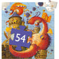 Puzzle Vaillant y los dragones Djeco 54 piezas
