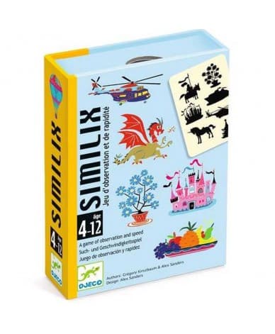 Similix - Juego de cartas de observación y rapidez de Djeco