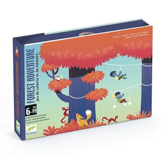 Forest Adventure - Juego de cartas de memoria y estrategia Djeco