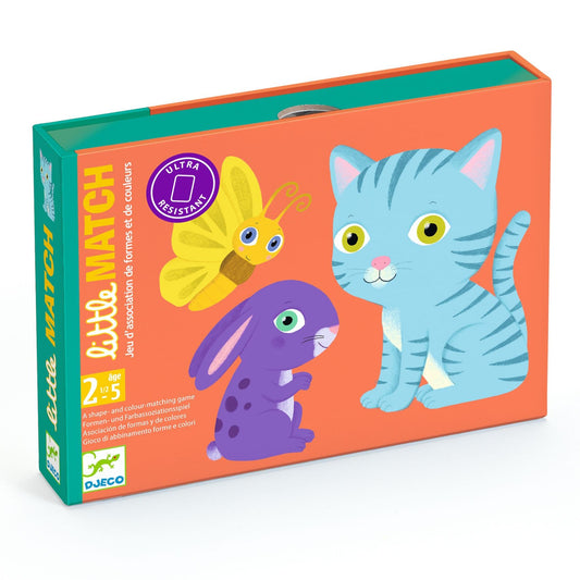 Little Match - Juego de cartas de asociación para los más pequeños Djeco