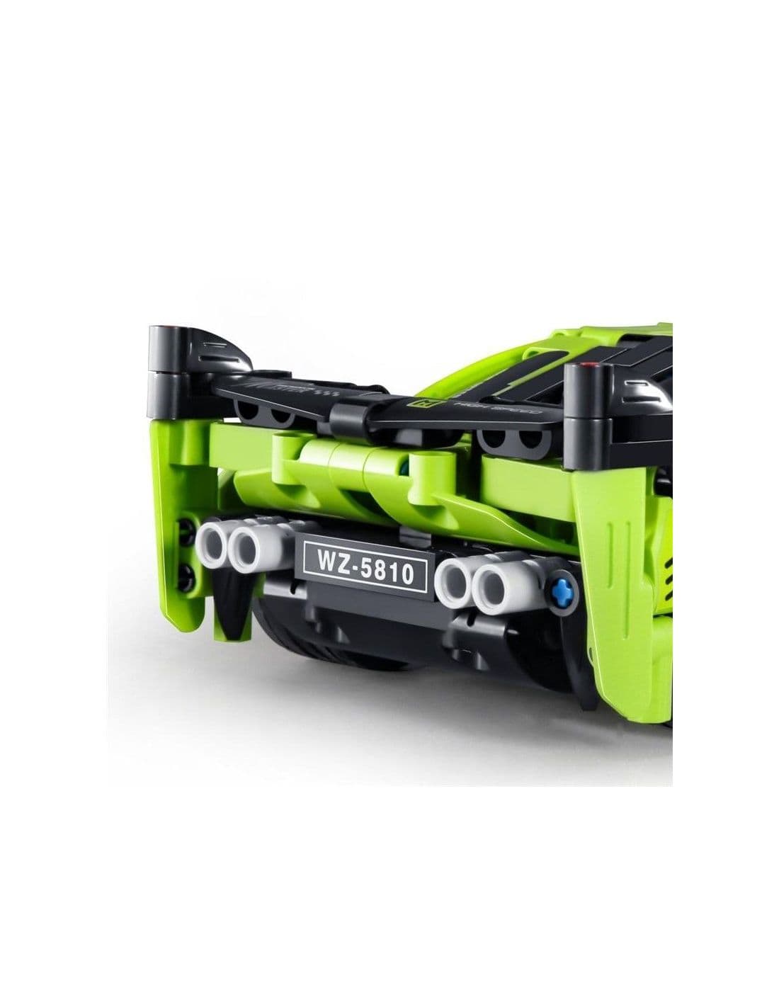 Coche de Carreras Verde iMMaster – Retrofricción 457 piezas
