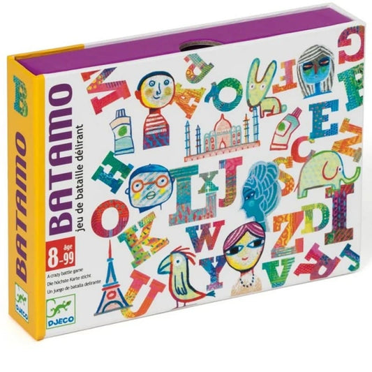 Batamo - Juego de cartas de palabras rápidas Djeco