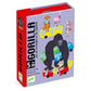 Gorilla - Juego de cartas de estrategia y reflejos de Djeco