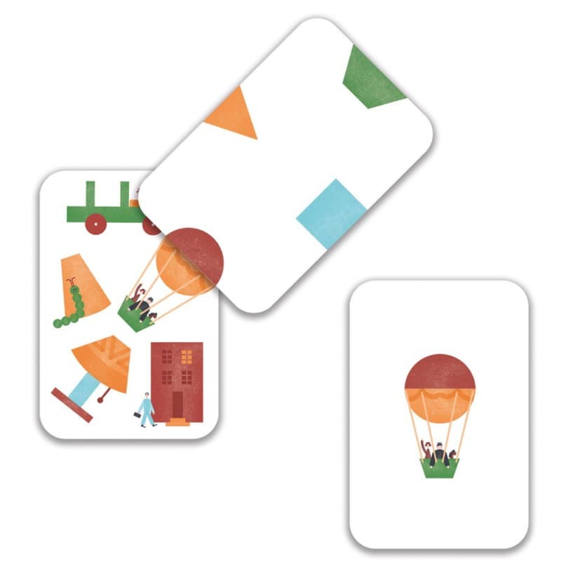 Kotakote - Juego de cartas de observación y coordinación Djeco