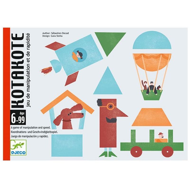 Kotakote - Juego de cartas de observación y coordinación Djeco