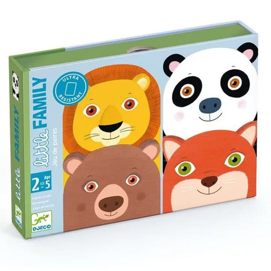 Little Family - Juego de cartas de memoria y asociación Djeco