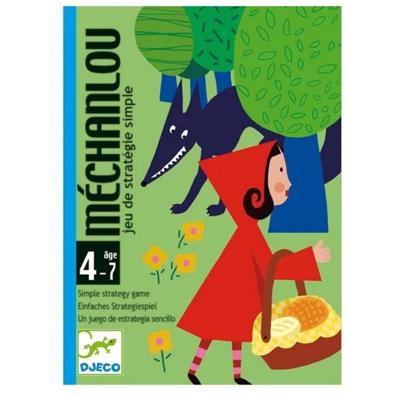 Méchanlou - Juego de cartas del Caperucita Roja por Djeco
