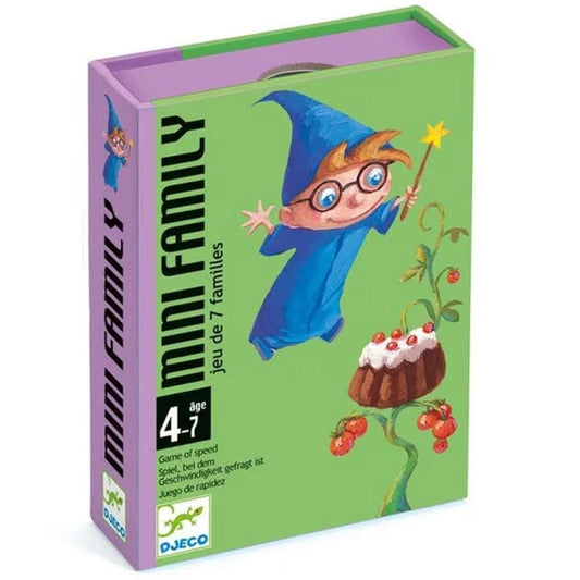 Mini Family - Juego de cartas de 7 mini familias Djeco