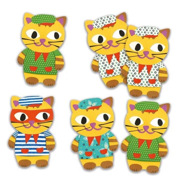 Misticat - Juego de cartas de parejas mágicas Djeco