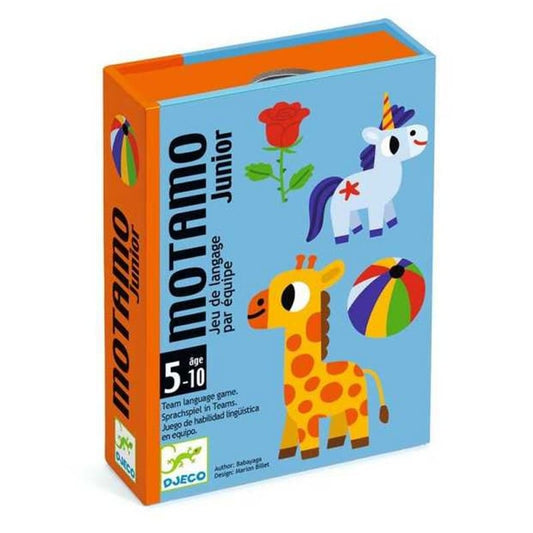 Motamo Junior - Juego de cartas educativo de vocabulario Djeco
