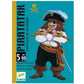 Piratatak - Juego de cartas de estrategia pirata de Djeco