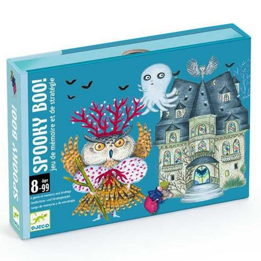 Spooky Boo - Juego de cartas de memoria con fantasmas Djeco