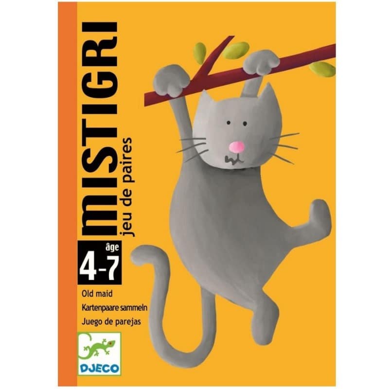 Mistigri - Juego de cartas de parejas y risas Djeco