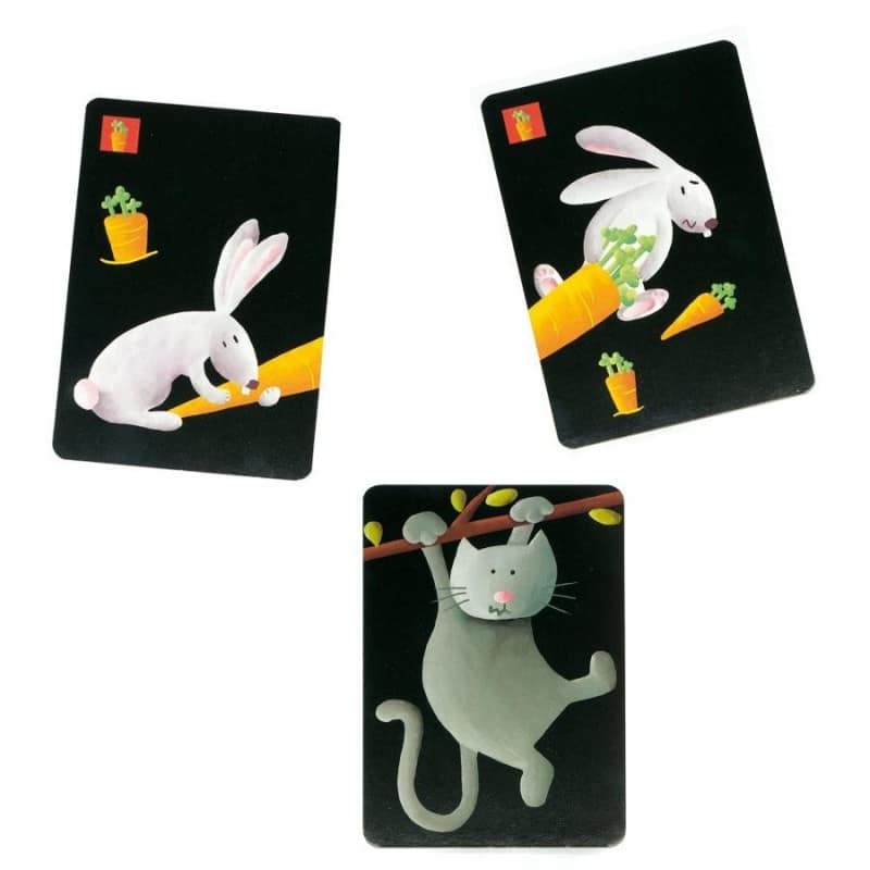 Mistigri - Juego de cartas de parejas y risas Djeco