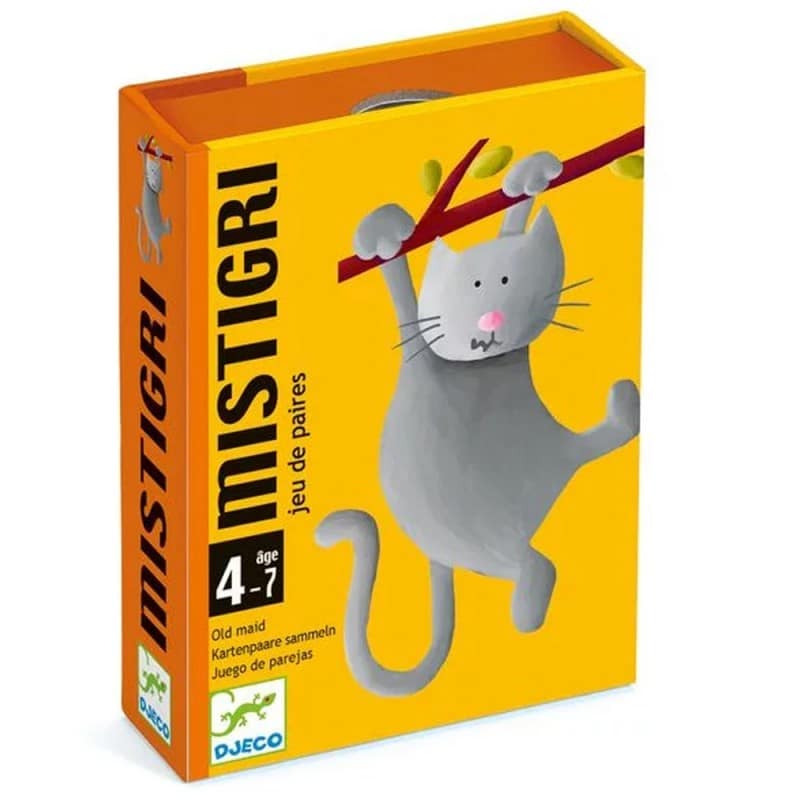 Mistigri - Juego de cartas de parejas y risas Djeco