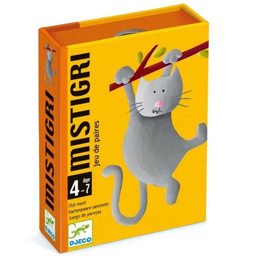 Mistigri - Juego de cartas de parejas y risas Djeco