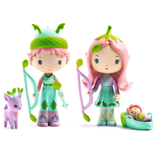 Lily y Sylvestre - Figuras Tinyly Djeco