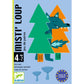 Misti'Loup - Juego de cartas tipo Mistigri para niños Djeco