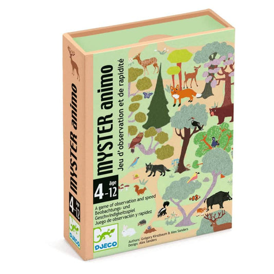 Myster Animo - Juego de observación y rapidez para niños Djeco