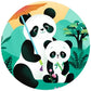 Puzzle Léo el panda Djeco 24 piezas