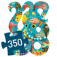 Puzzle artístico Puzz'Art Pulpo Djeco 350 piezas