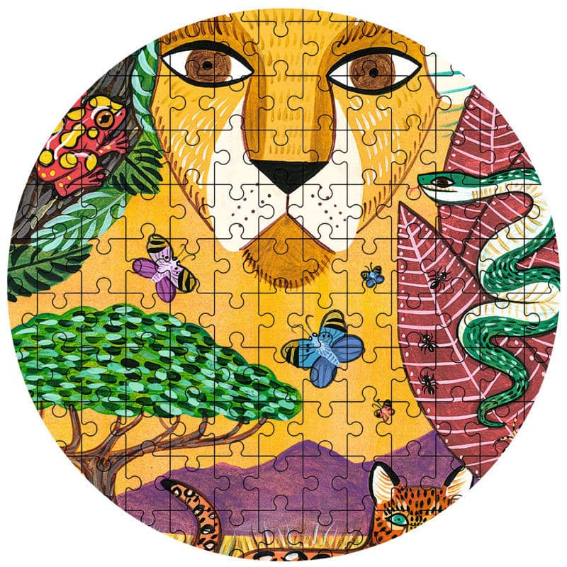 Puzzle artístico Djeco Puzz'Art León 350 piezas sin bordes 7+