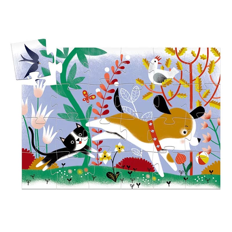 Puzzle Firmin el perrito Djeco 24 piezas