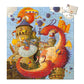 Puzzle Vaillant y los dragones Djeco 54 piezas
