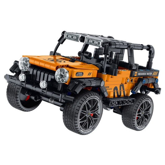 Todoterreno 4x4 Naranja iMMaster – 434 piezas con retrofricción