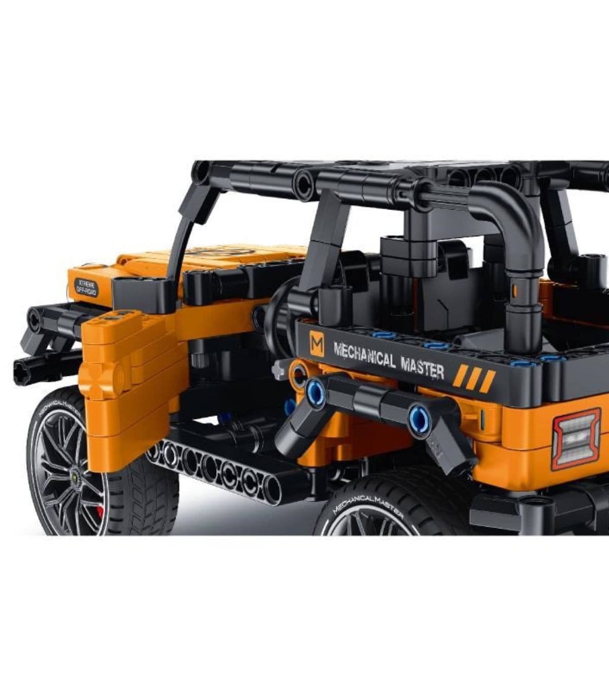 Todoterreno 4x4 Naranja iMMaster – 434 piezas con retrofricción