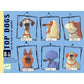 Top Dogs - Juego de cartas de sílabas y reflejos Djeco